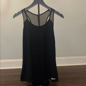 Nike Women's Black Mesh Tank Top